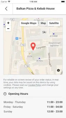 Balkan Pizza & Kebab House android App screenshot 4